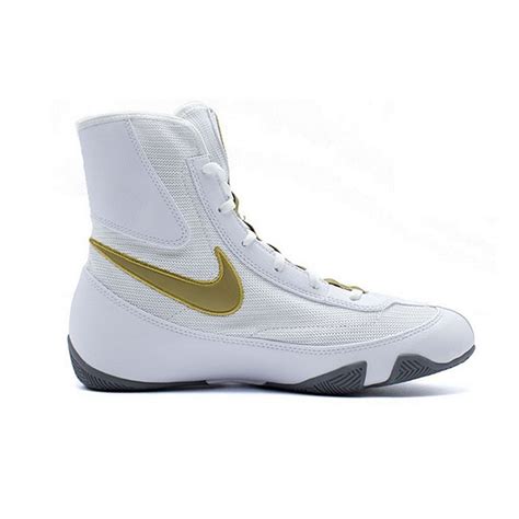 nike machomai 2 weiß gold|Nike machomai 2 boxing shoes.